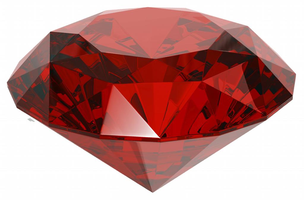 diamond red color